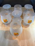 7 Lipton Ice Tea Glazen, Ophalen, Glas of Glazen, Gebruikt, Glas