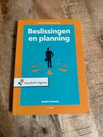 Beslissingen en planning - 9789001889043, Zo goed als nieuw, Noordhoff Uitgevers, Gamma, HBO