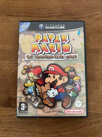Paper Mario - The thousand-year door (Nintendo GameCube) beschikbaar voor biedingen