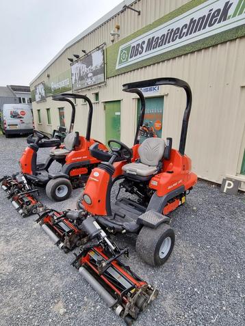 Jacobsen Eclipse kooi/  greenmaaiers , electrische aandrij 