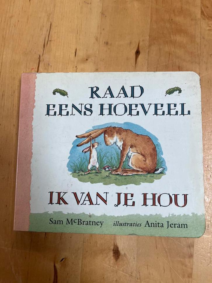 Raad eens hoeveel ik van je hou - Kinderboek, Boeken, Kinderboeken | Baby's en Peuters, Gelezen, 0 tot 6 maanden, Ophalen of Verzenden