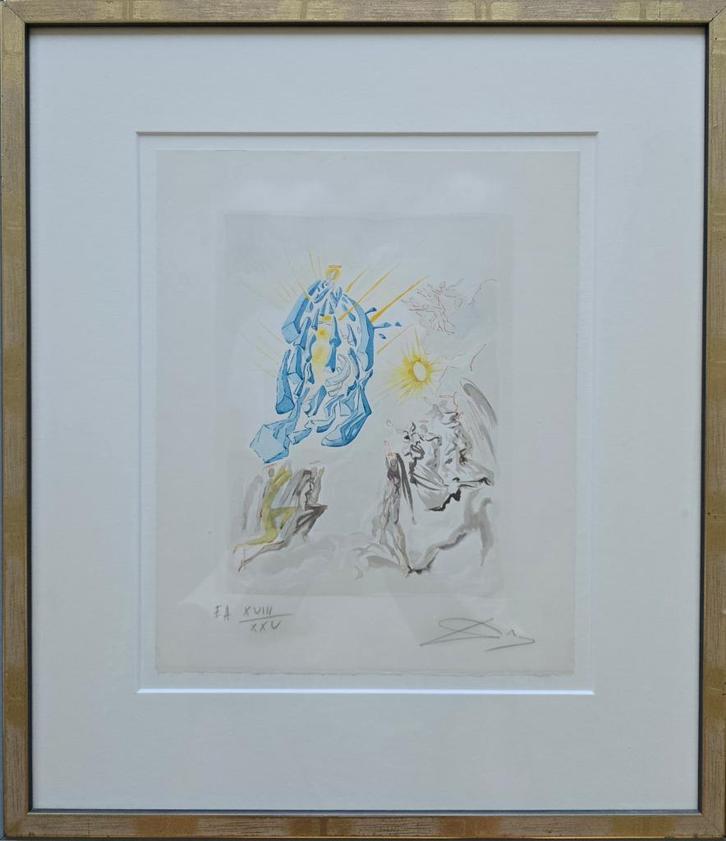 litho, Salvador Dali, Antiek en Kunst, Kunst | Litho's en Zeefdrukken, Ophalen