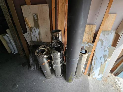 Dik 7 Meter rookkanaal 175, Huis en Inrichting, Kachels, Gebruikt, Houtkachel, Hout, Ophalen of Verzenden
