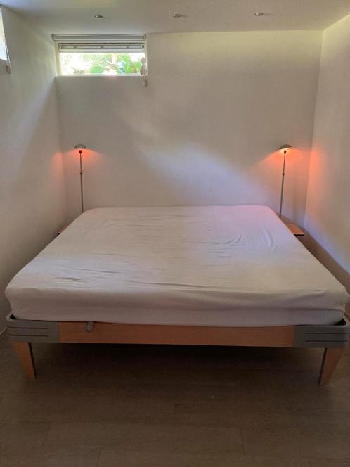Auping Next 180x200 (2000), Huis en Inrichting, Slaapkamer | Bedden, Gebruikt, Tweepersoons, 180 cm, 200 cm, Hout, Ophalen