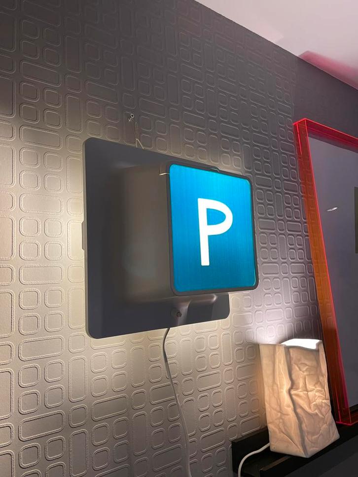 Vintage IKEA SKUGGA Pop Art Wandlamp, Huis en Inrichting, Lampen | Wandlampen, Zo goed als nieuw, Kunststof, Ophalen