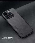 Nieuwe iPhone 16 Pro Max Hoesje - Zwart Suede achterkant, Ophalen of Verzenden, Nieuw, Hoesje of Tasje