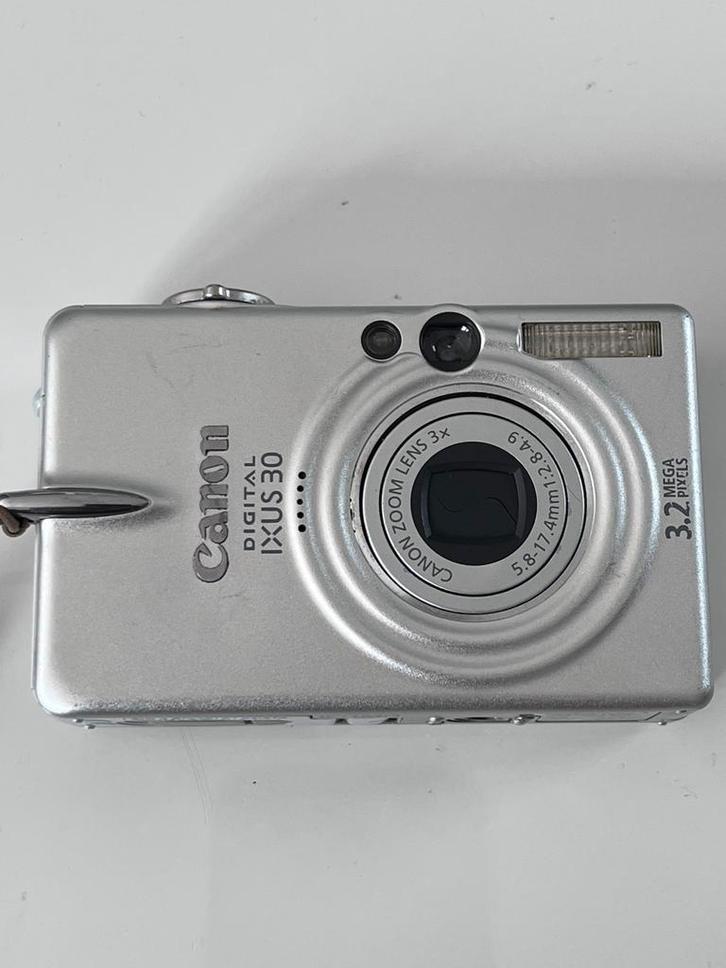 Canon Digital IXUS 30 retro camera, Audio, Tv en Foto, Fotocamera's Digitaal, Canon, Ophalen of Verzenden