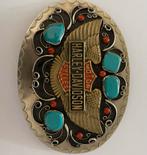 XL Harley Davidson buckel met prachtige stenen!, Ophalen of Verzenden, Zo goed als nieuw, Overige kleuren
