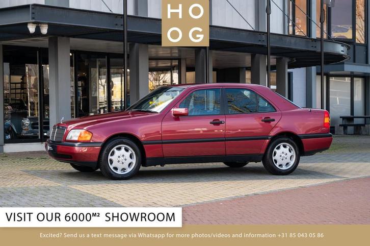 Mercedes-Benz C-Klasse C180 Limousine (bj 1994), Auto's, Oldtimers, Bedrijf, Te koop, Mercedes-Benz, Benzine, Sedan, Handgeschakeld
