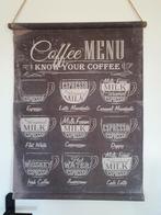 Coffee menu, Ophalen of Verzenden, Zo goed als nieuw