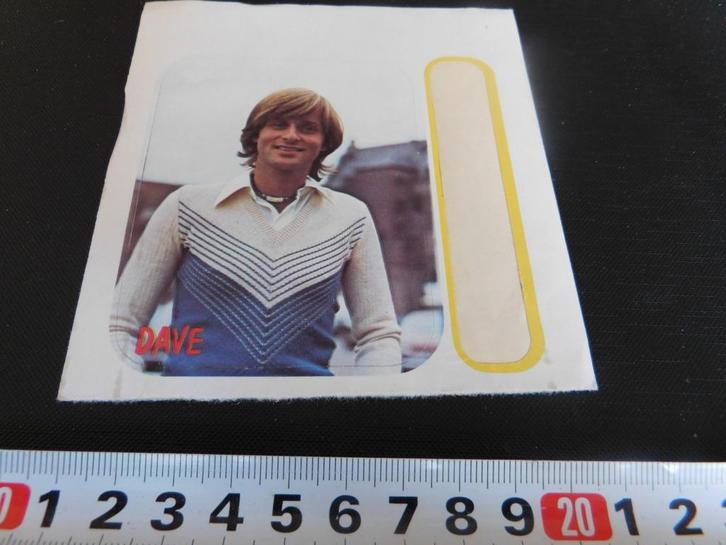 sticker Joepie  DAVE, Verzamelen, Stickers, Zo goed als nieuw, Bedrijf of Vereniging, Ophalen