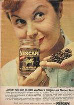 Retro reclame 1964 Nescafé koffie wat lekker ruikt dat, Verzamelen, Ophalen of Verzenden, Overige typen