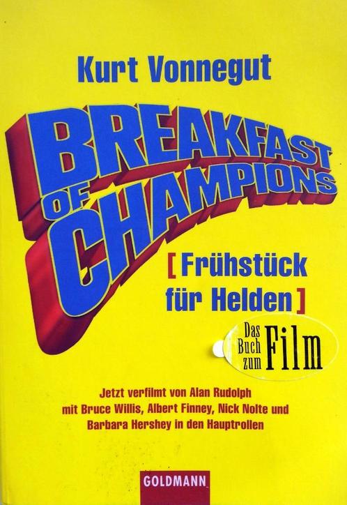 Kurt Vonnegut Jr. - Breakfast Champions (Frühstück für Helde, Boeken, Taal | Duits, Gelezen, Fictie, Ophalen of Verzenden