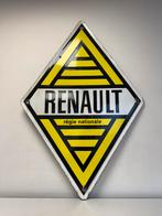 Groot RENAULT emaille reclamebord, Ophalen of Verzenden