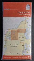 Vaarkaarten Denemarken Limfjord West en Ost, Watersport en Boten, Ophalen of Verzenden, Zo goed als nieuw