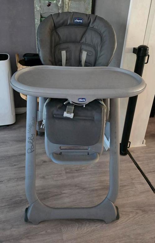*ZGAN* POLLY MAGIC RELAX CHICCO - 150,- EURO VASTE PRIJS, Kinderen en Baby's, Kinderstoelen, Zo goed als nieuw, Afneembaar eetblad