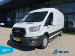 Ford Transit 130 L3H2 Automaat + Achteruitrijcamera, Stof, Euro 6, 4 cilinders, Wit