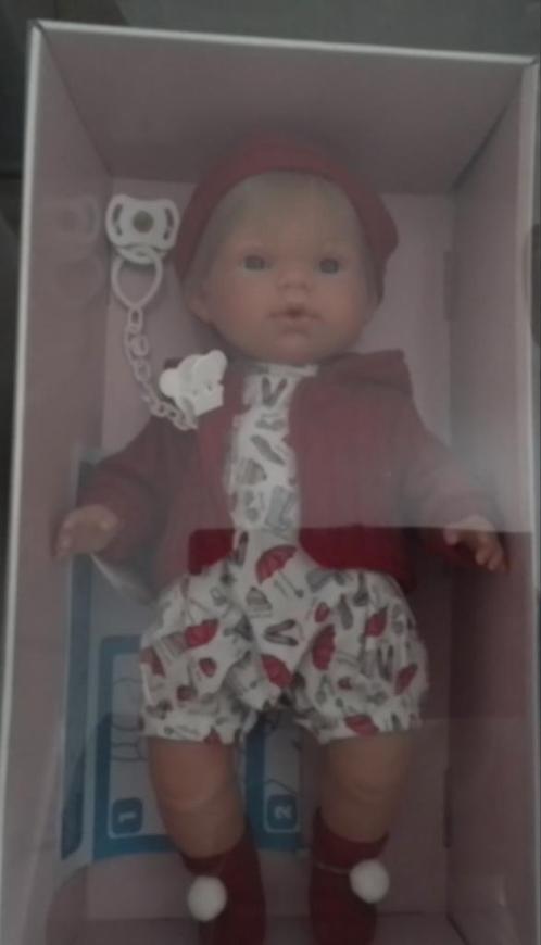 Nieuw llorens pop sasha, Verzamelen, Poppen, Nieuw, Pop, Ophalen of Verzenden