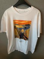 Wit shirt van Pull & Bear maat M met “The Scream” van Munch, Maat 48/50 (M), Ophalen of Verzenden, Wit, Zo goed als nieuw
