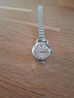 Vintage opwindbaar dames horloge Olympic, Overige merken, Staal, Staal, Ophalen of Verzenden