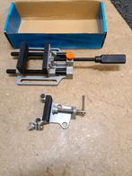 Klem Pers Bankschroef, Draagbare Platte Duw, Ophalen, Gebruikt