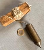 Antiek Messing Schietlood, bijna drie ons, goede staat., Antiek en Kunst, Antiek | Gereedschap en Instrumenten, Ophalen of Verzenden