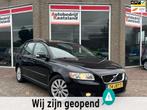 Volvo V50 2.4 Kinetic Automaat - Open Dak - Trekhaak - 2009, Stof, 700 kg, Zwart, 2435 cc
