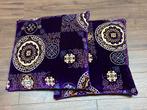 Lounge kussens | Zacht Turks tapijt | Handwerk | 63x63cm, ., Paars, Vierkant, Nieuw