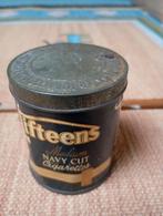 Vintage navy cut tabak blikje 1960+ fifteens, Ophalen of Verzenden, Zo goed als nieuw