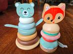 Babyspeelgoed - Houten Stapeltorens, Ophalen of Verzenden, Gebruikt, Overige typen