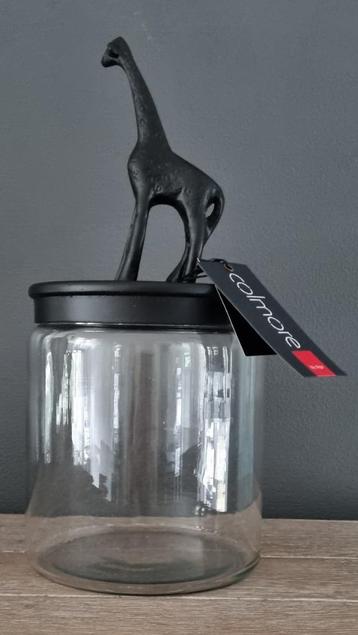 Nieuw, COLMORE, voorraad pot GIRAFFE Afmeting: 14x14x29cm beschikbaar voor biedingen
