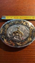 Supergave buckle 10 x 8 country en western, Ophalen of Verzenden, Zo goed als nieuw, 100 cm of meer, Losse buckle of gesp