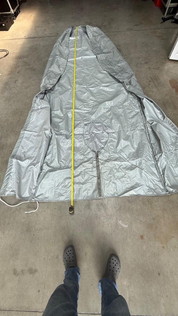Afdekhoes rubberboot 3.30 m, Watersport en Boten, Accessoires en Onderhoud, Zo goed als nieuw, Overige typen, Ophalen of Verzenden