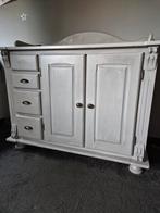 Babykamer set brocante commode en kledingkast, Ophalen, 50 tot 70 cm, 105 cm of meer, 100 cm of meer
