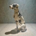 Vintage Deense Dog Keramiek Beeld Harlekijn, Ophalen of Verzenden, Zo goed als nieuw, Overige materialen, Dierenbeeld