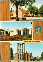 Groeten uit Vinkel - 2 ansichtkaarten, Verzenden, 1960 tot 1980, Ongelopen, Noord-Brabant