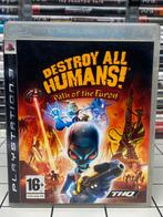 Destroy All Humans PS3 PlayStation 3 – Compleet, Spelcomputers en Games, Avontuur en Actie, Gekoppelde computers, 2 spelers, Ophalen of Verzenden