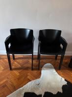 Arnold Merckx for Arco eetkamerstoel, Huis en Inrichting, Gebruikt, Twee, Zwart, Vintage