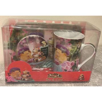 Cadeauset The Crazy gang Tea & Cake beschikbaar voor biedingen