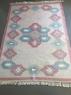 Grote wollen Zweedse Röllakan vloerkleed geometrische, Scandinavisch design, Geen, 150 tot 200 cm, 200 cm of meer