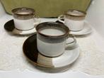 Vintage kop en schotel Hitkari (191022), Huis en Inrichting, Keuken | Servies, Ophalen of Verzenden, Overige stijlen, Kop(pen) en/of Schotel(s)