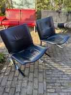 Kebe Möbler Eagle Danish Design fauteuils Zwart en wit, Huis en Inrichting, Fauteuils, Ophalen, Gebruikt, Danish Deens Retro Vintage Industrieel Kjaerholm