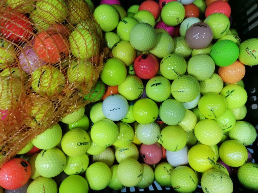 Gekleurde golfballen 200 stuks, Ophalen of Verzenden