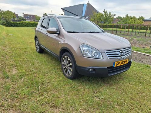 Nissan Qashqai+2 2.0 4WD CVT 2009 Bruin, Auto's, Nissan, Particulier, Qashqai+2, 4x4, ABS, Achteruitrijcamera, Airbags, Airconditioning