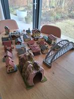 Huisjes, brug en tunnel voor modeltrein baan, Overige merken, Gebruikt, Gelijkstroom, Brug, Tunnel of Gebouw