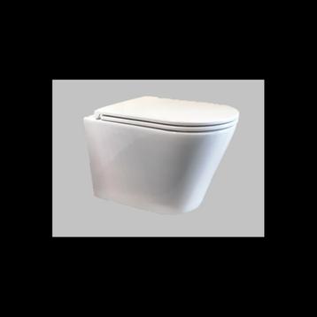 WANDCLOSET RANDLOOS 52 cm MET SOFTCLOSE ZITTING beschikbaar voor biedingen