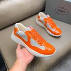 Prada American cup maat 36 t/m 47 grijs blauw zwart wit, Nieuw, Sneakers of Gympen, Verzenden, Blauw