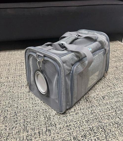 Luxe reismand hond transportbox, Dieren en Toebehoren, Transportboxen, Nieuw, Ophalen of Verzenden