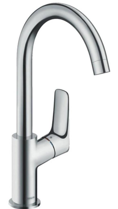 Hansgrohe Logiss wastafelkraan, Doe-het-zelf en Verbouw, Sanitair, Gebruikt, Kraan, Chroom, Ophalen of Verzenden