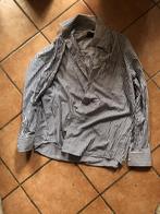 2 gestreepte heren blouse  boord 43/44, Kleding | Heren, Blauw, Ophalen of Verzenden, John Cabot, Gedragen